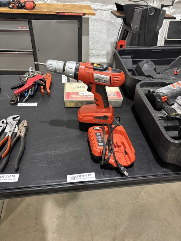 Black & Decker 24V drill