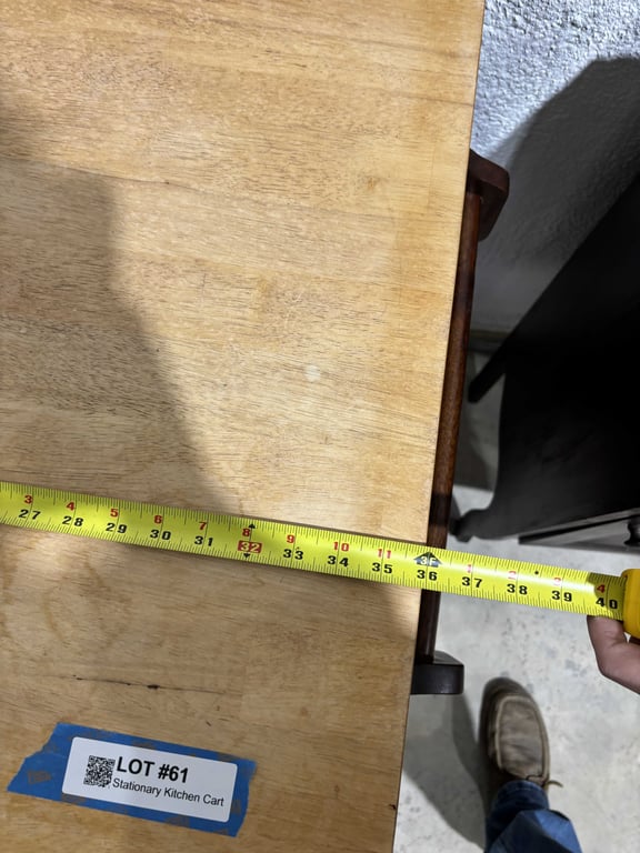 Stationary Kitchen Cart - Image 6