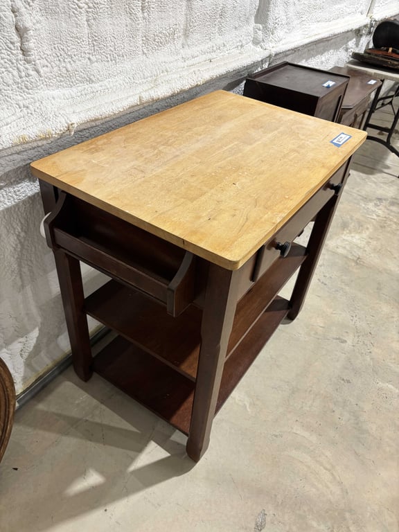 Stationary Kitchen Cart - Image 2