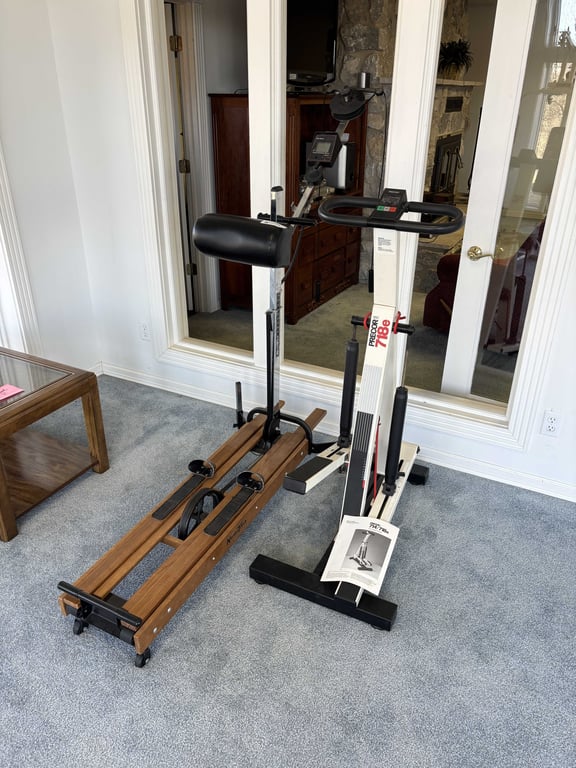 Vintage NordicTrack Pro and Precor Climber