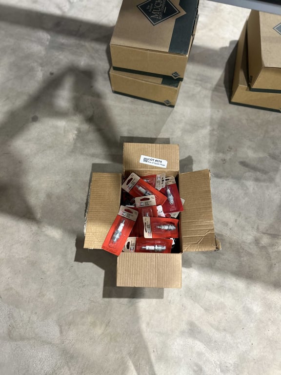 Box of Spark Plugs