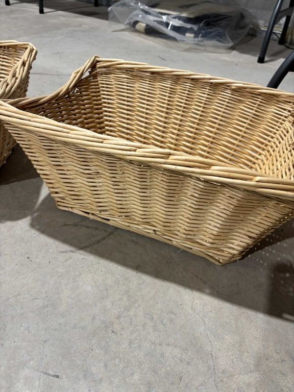 Two Wicker Baskets - Image 2