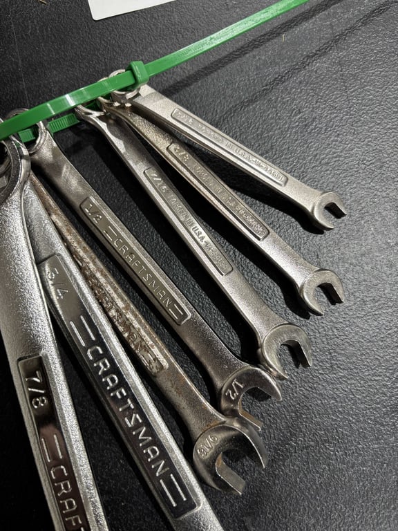 Craftsman 7 Piece Standard Wrench Set - Image 2