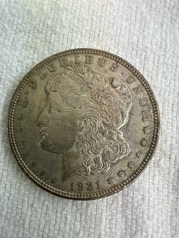 1921 O Morgan Dollar