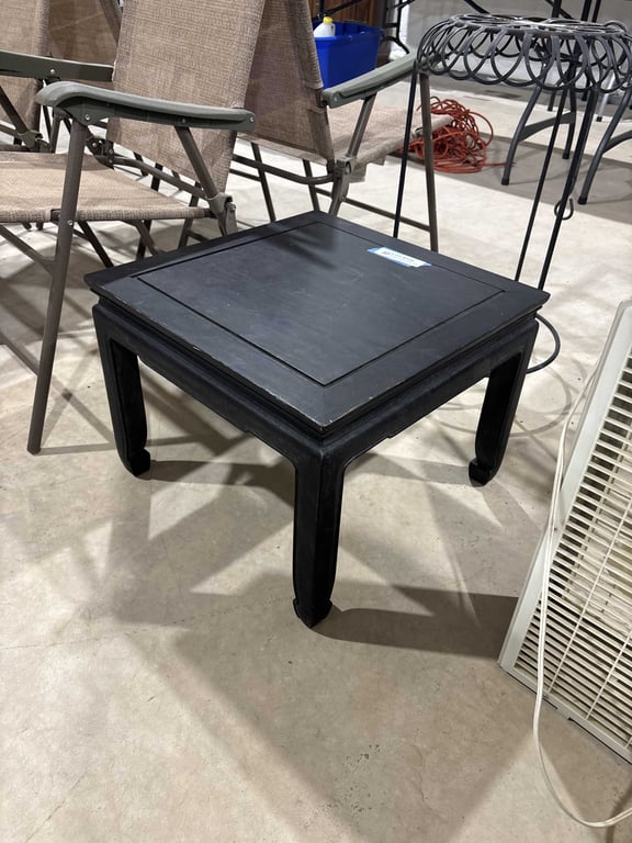 Square Wooden Side Table