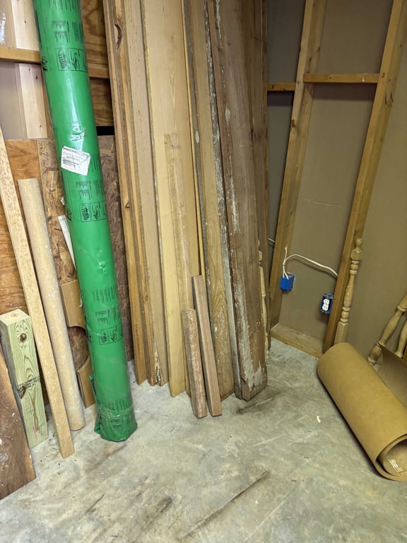 Misc wood, spindles, slabs, etc - Image 5