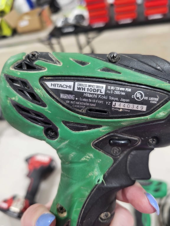 12V Hitachi drill and impact driver  - Image 2
