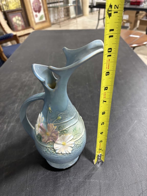 Vintage Roseville Art Pottery (Blue) - Image 3