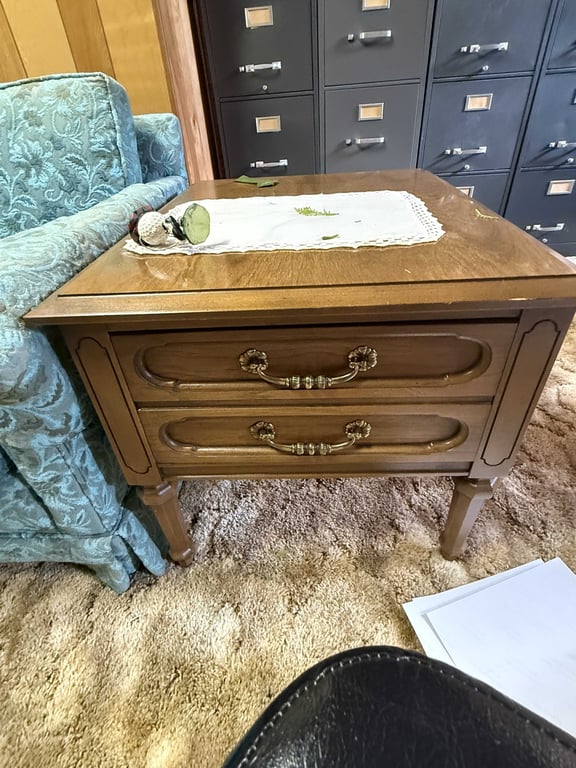 VTG MERSMAN COFFEE TABLE AND END TABLE - Image 2