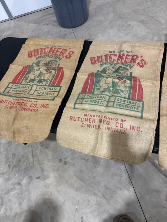 3 Burlap Sacks - Image 3