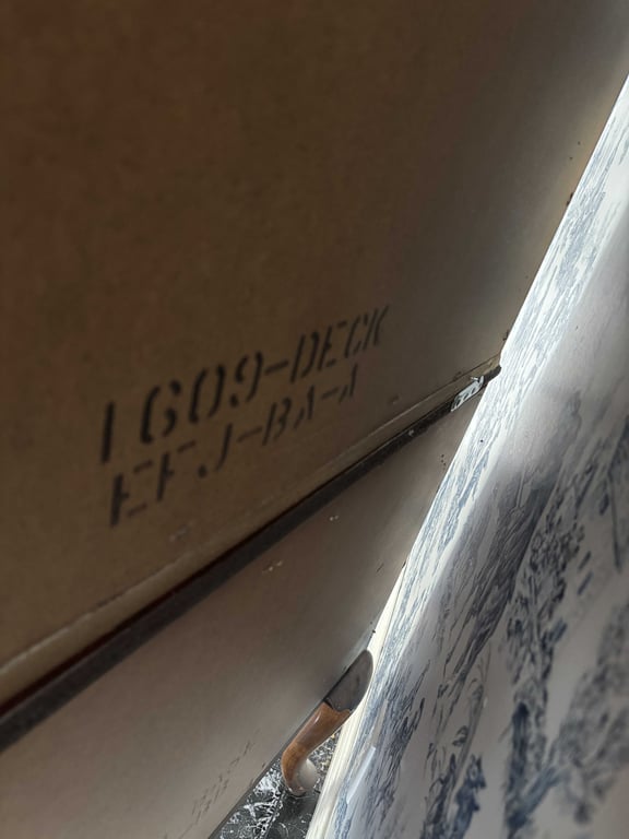 Vintage 9 Drawer Queen Anne Style Highboy - Image 8