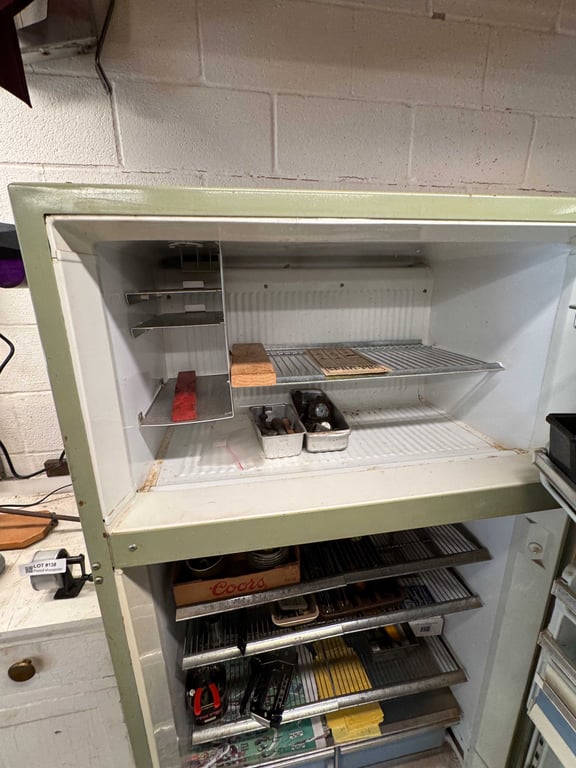 Green storage refrigerator and contents - Image 4