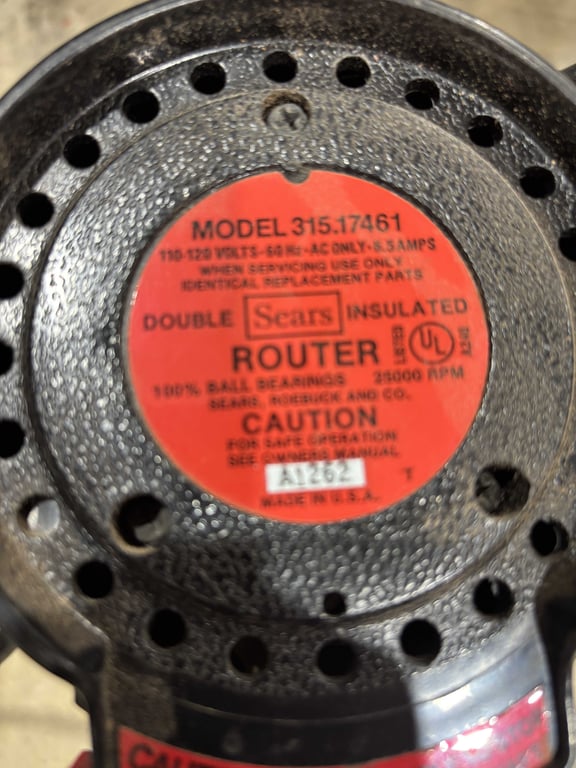 Craftsman Router - Image 2