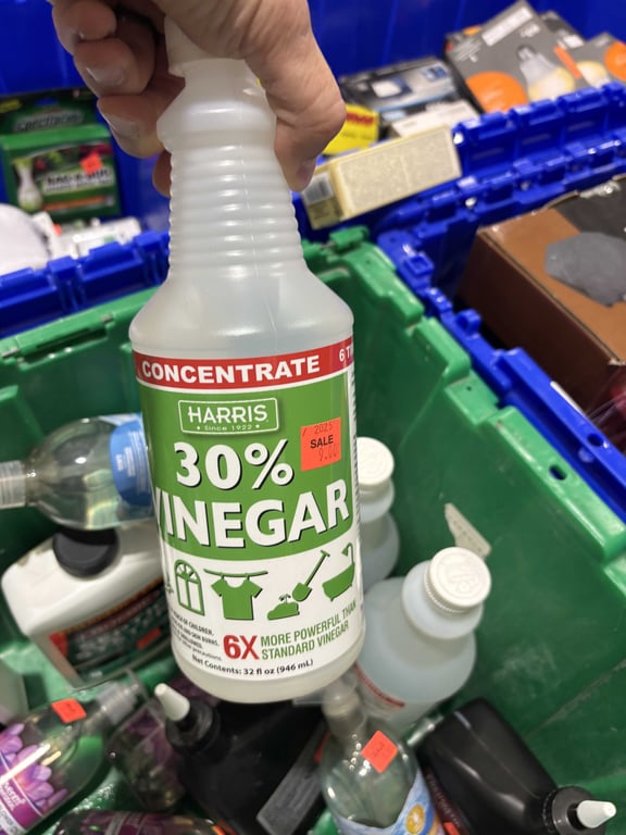 Tote of RainX, Septic Cleaner, misc fluids - Image 5