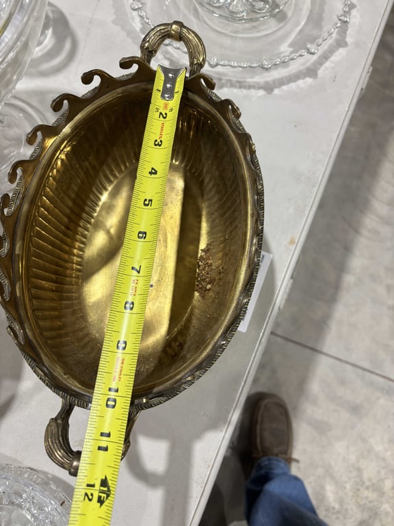 Vintage Footed Console Bowl - Image 4