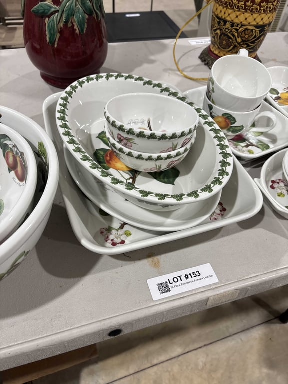 20 Piece Portmeirion Pomona Dish Set - Image 3