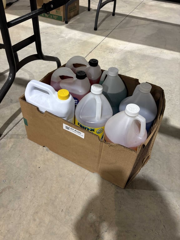 Box antifreezer, RainX, etc