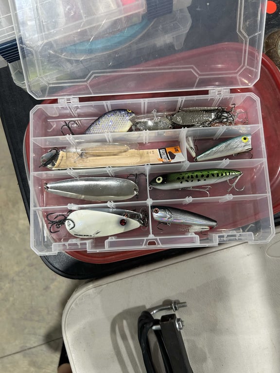 2 containers of fishing worms and lures - Image 2