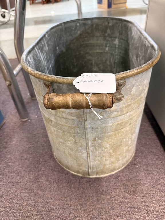 OVAL GALVANIZED TUB - Image 2