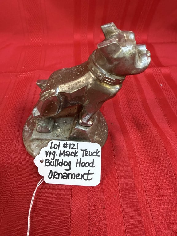 VTG MACK TRUCK BULLDOG HOOD ORNAMENT - Image 2