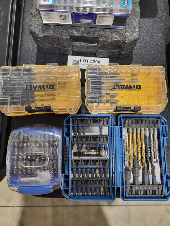 Misc screwdriver bits and drill bits