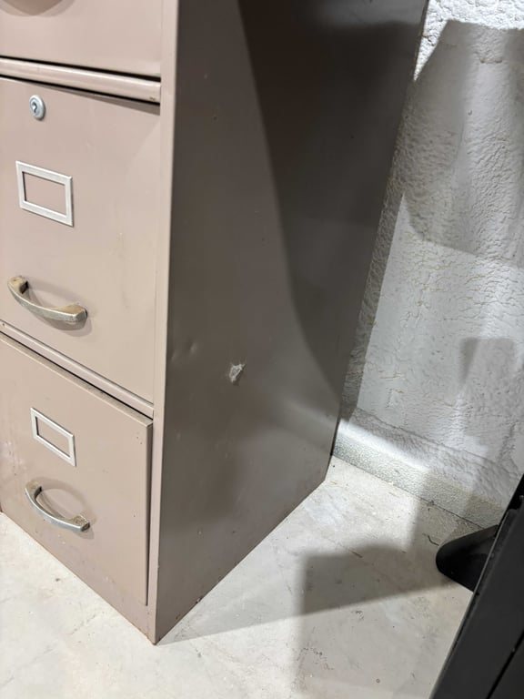 4 Drawer File Cabinet - Image 4