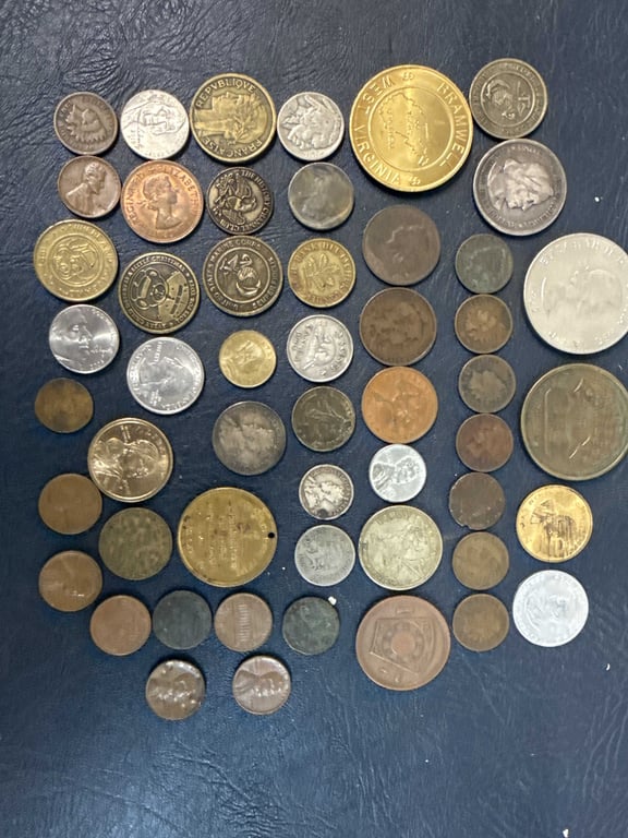 Various Coins and Medallions