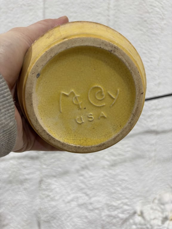 Yellow McCoy Planter - Image 3