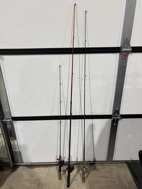 3 Fishing Poles