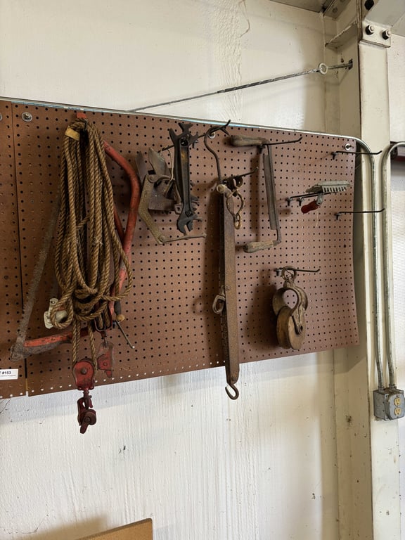 Remaining Contents of Pegboard