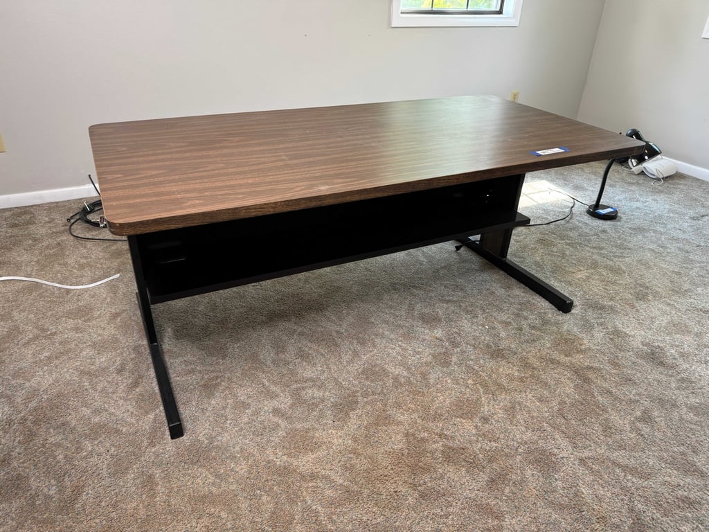 Wooden desk