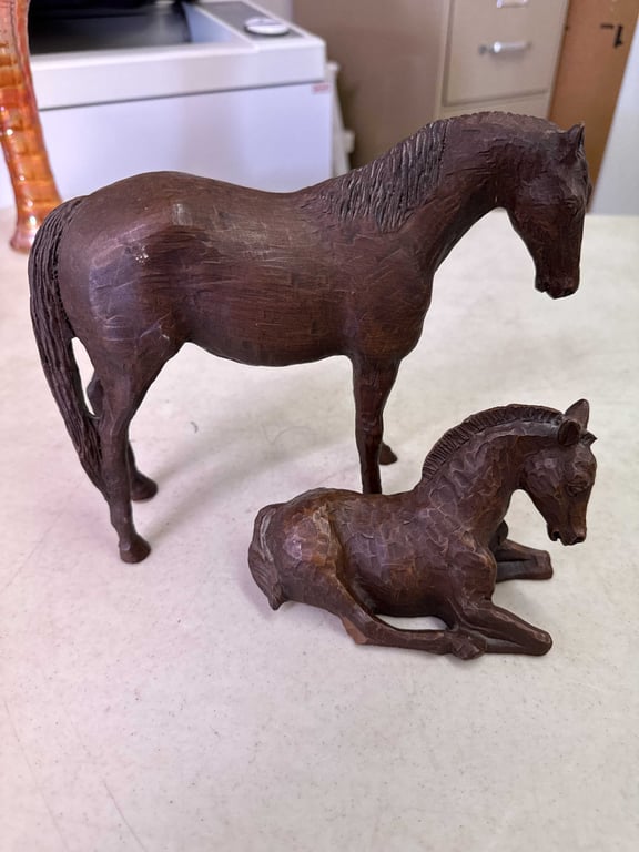 Hand Carved Horses
