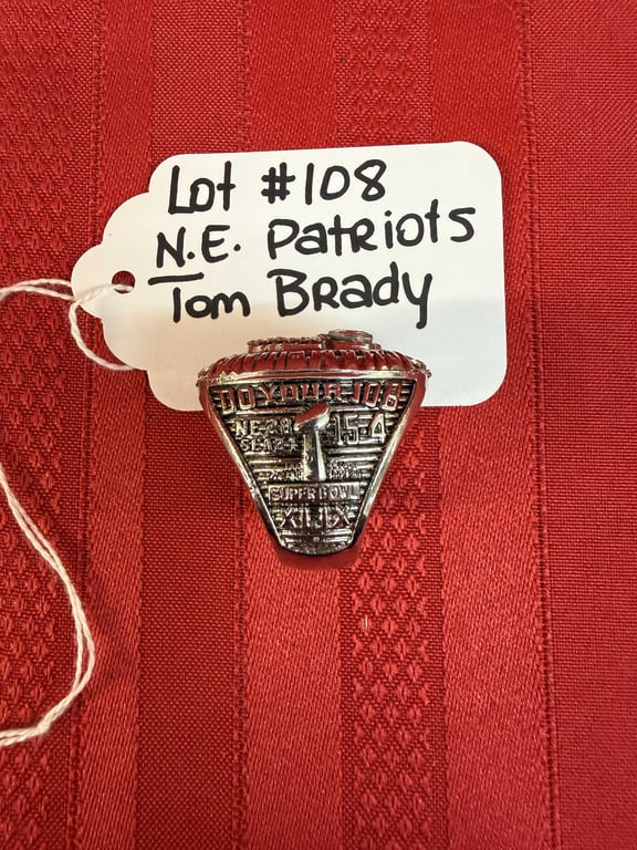 NE PATRIOTS TOM BRADY REPLICA - Image 3
