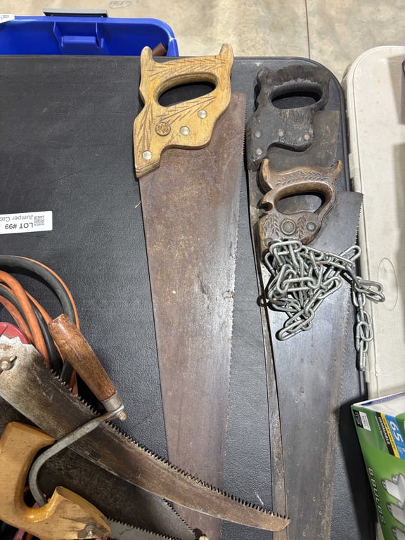 Misc Hand Saws and Chain - Image 3