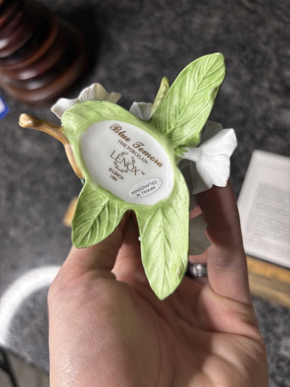 Lenox Blue Temora Butterfly - Image 4