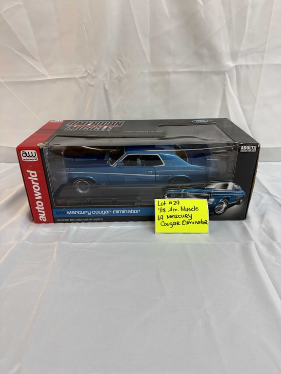 1:18 AM. MUSCLE 69 MERCURY COUGAR ELMINIATOR