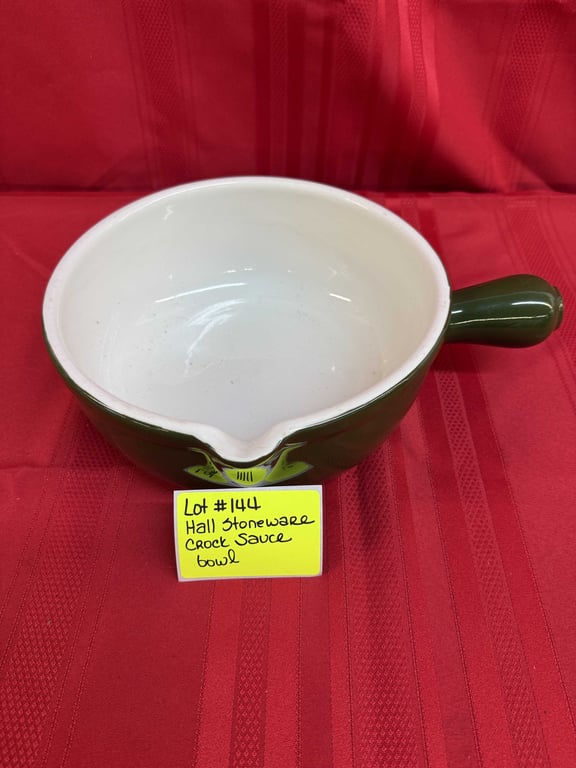 HALL STONEWARE CROCK SAUCE BOWL - Image 2