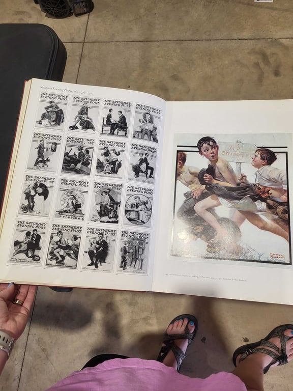 Norman Rockwell by the decades book - Image 5