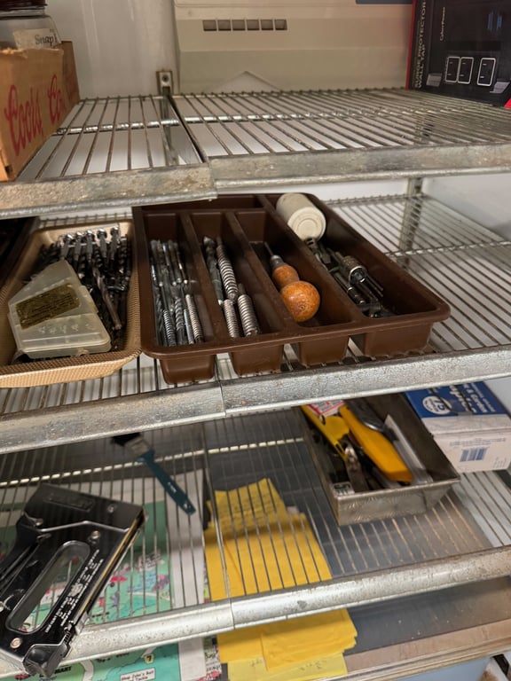 Green storage refrigerator and contents - Image 6