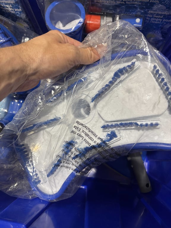 Tote of Pool Supplies - Image 6