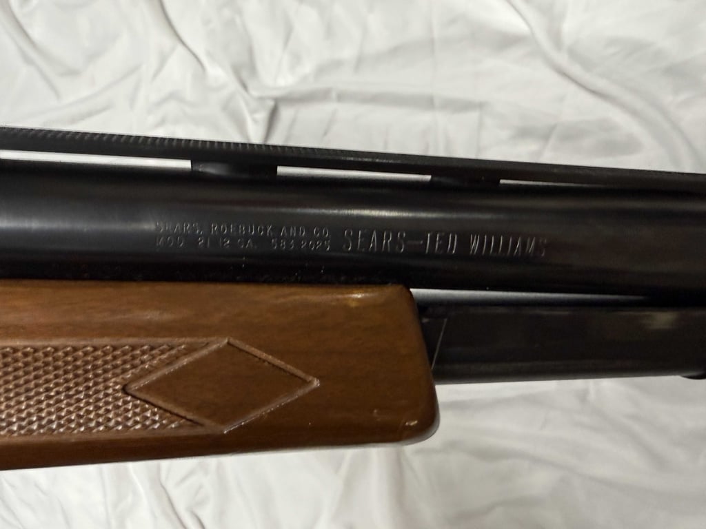 SEARS ROEBUCK & CO. MOD 21 12 GA. TED WILLIAMS - Image 4