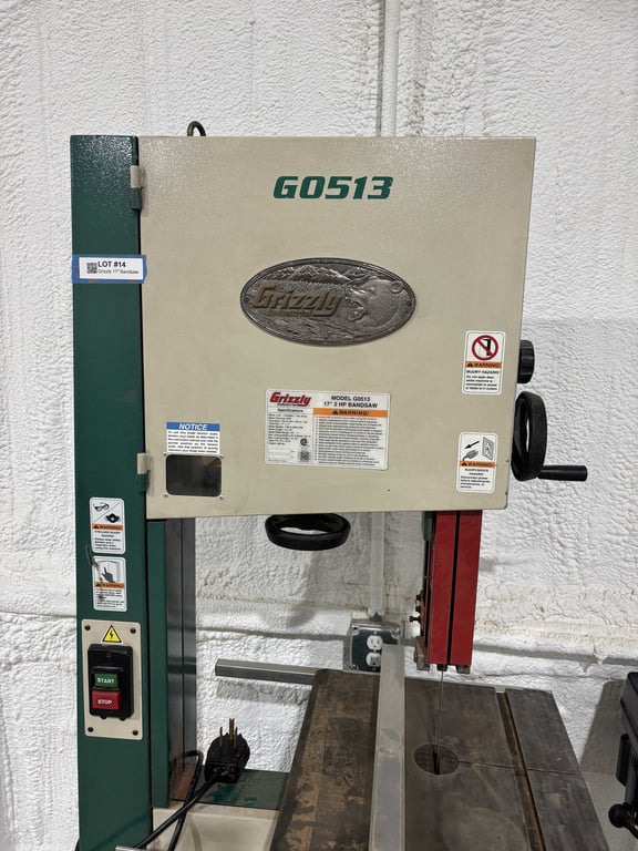 Grizzly 17" Bandsaw - Image 2