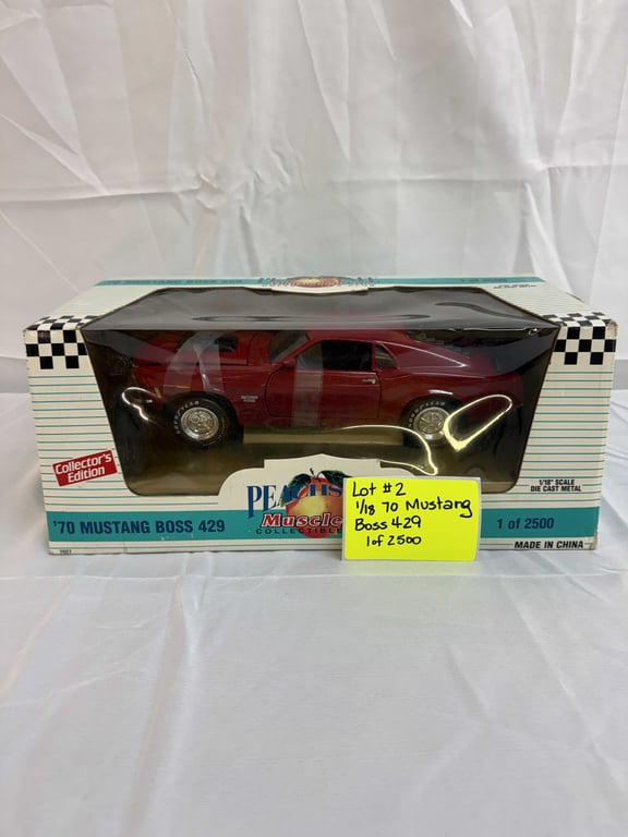 1:18 70 BOSS MUSTAND 429 1 OF 2500