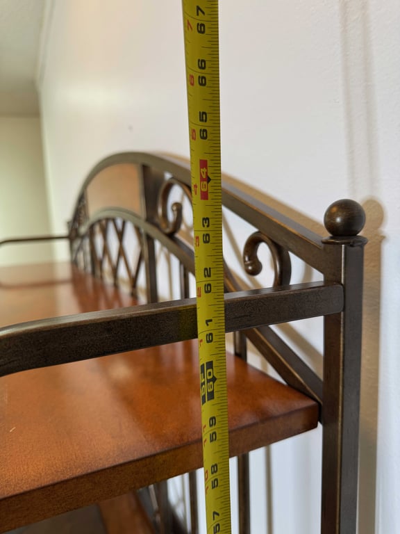 Iron framed wine rack - Image 7