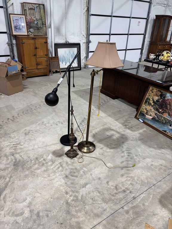 3 lamps
