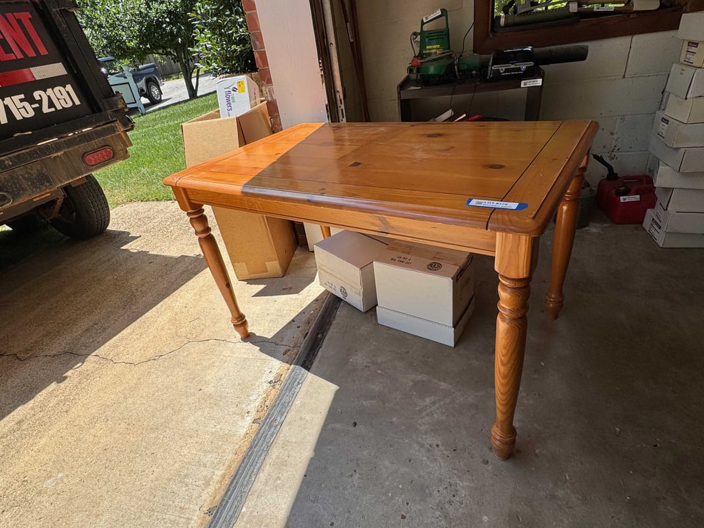 Wooden table