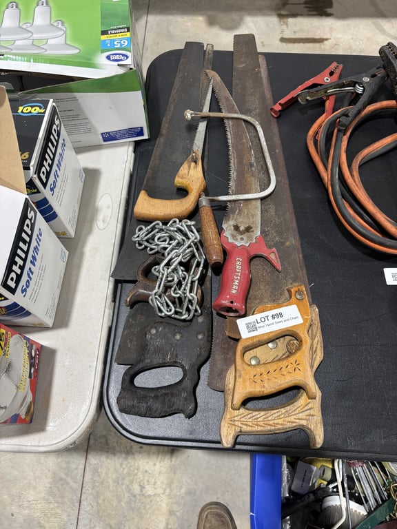 Misc Hand Saws and Chain