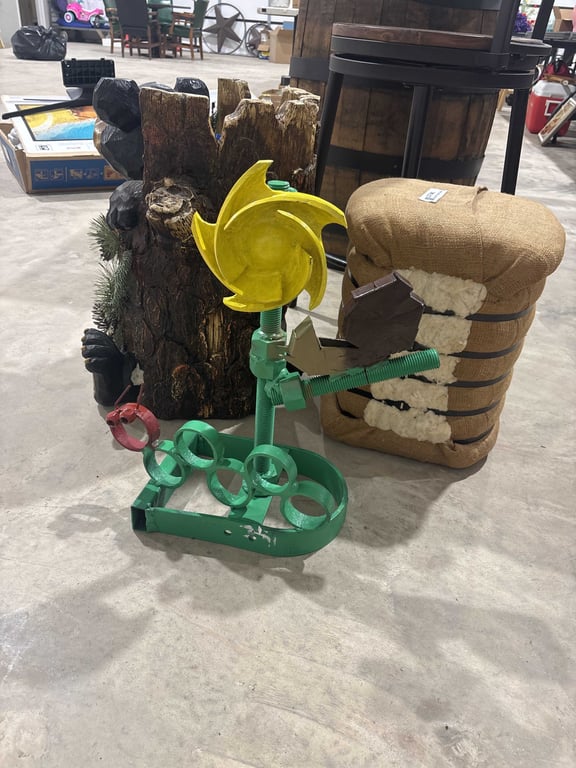 Homemade metal decor
