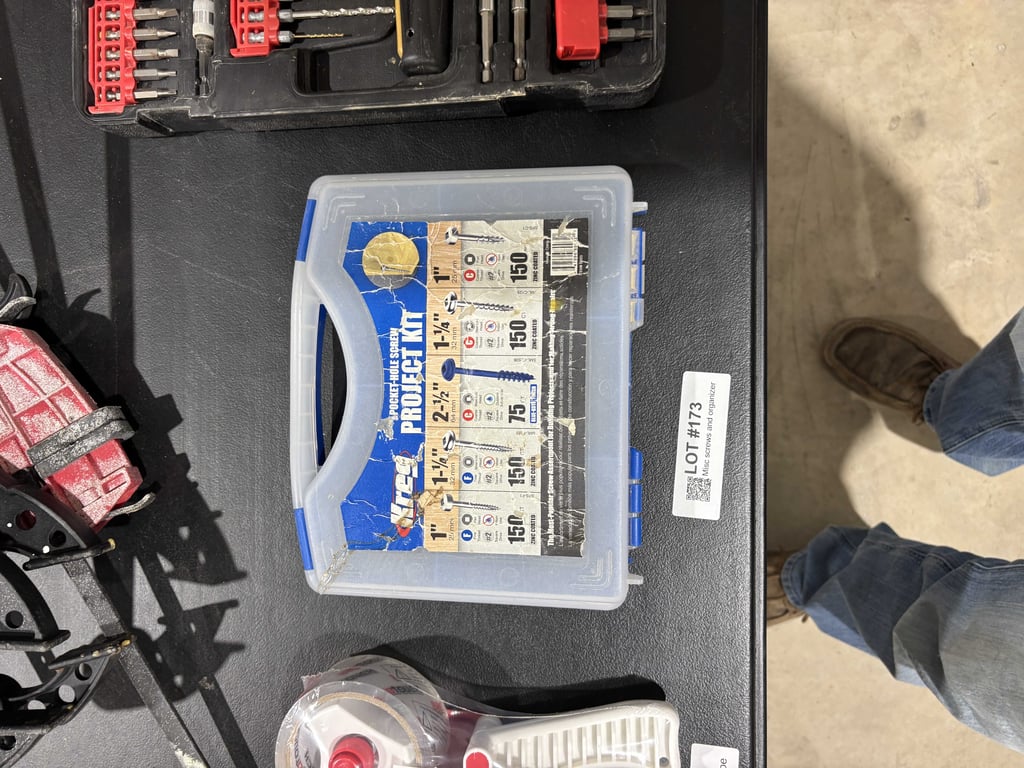 Misc screws and organizer