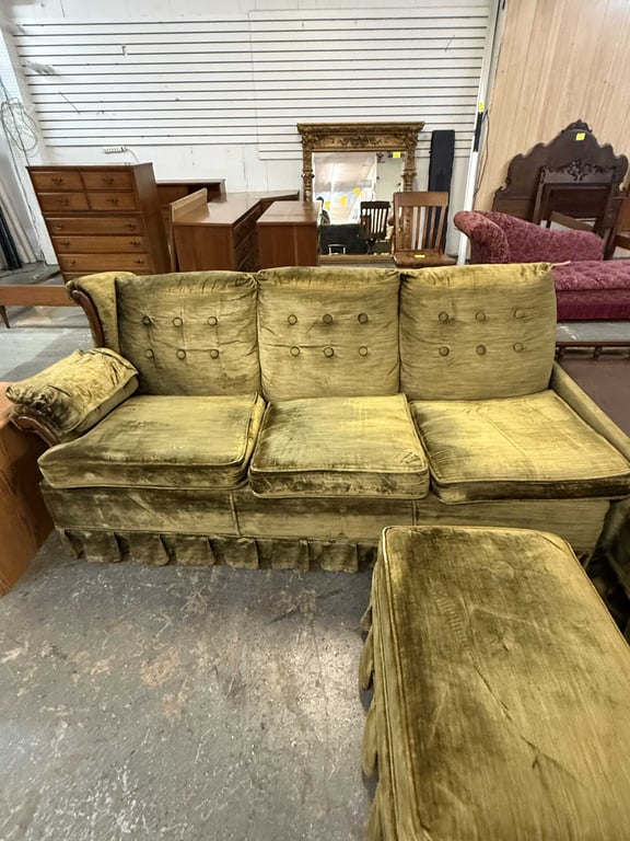 70'S GREEN SECTIONAL - Image 2
